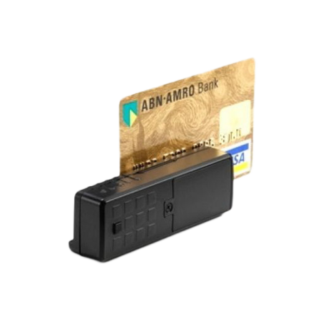 Считыватель магнитных карт CipherLab MINI400U с памятью, USB, черный