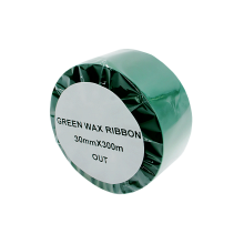 Риббон Wax Green 30x300, Зелёный